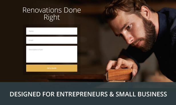 Entrepreneur - Booking for Small Businesses WordPress Theme - 20