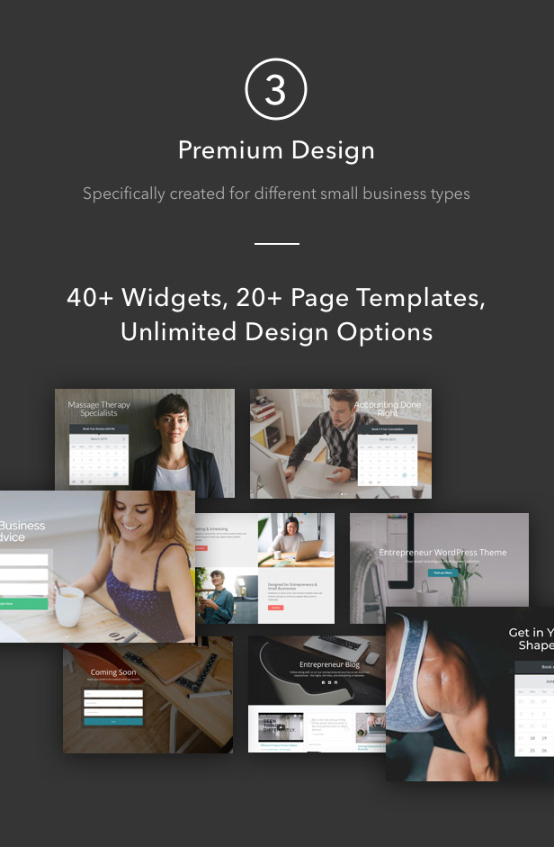 Entrepreneur - Booking for Small Businesses WordPress Theme - 3