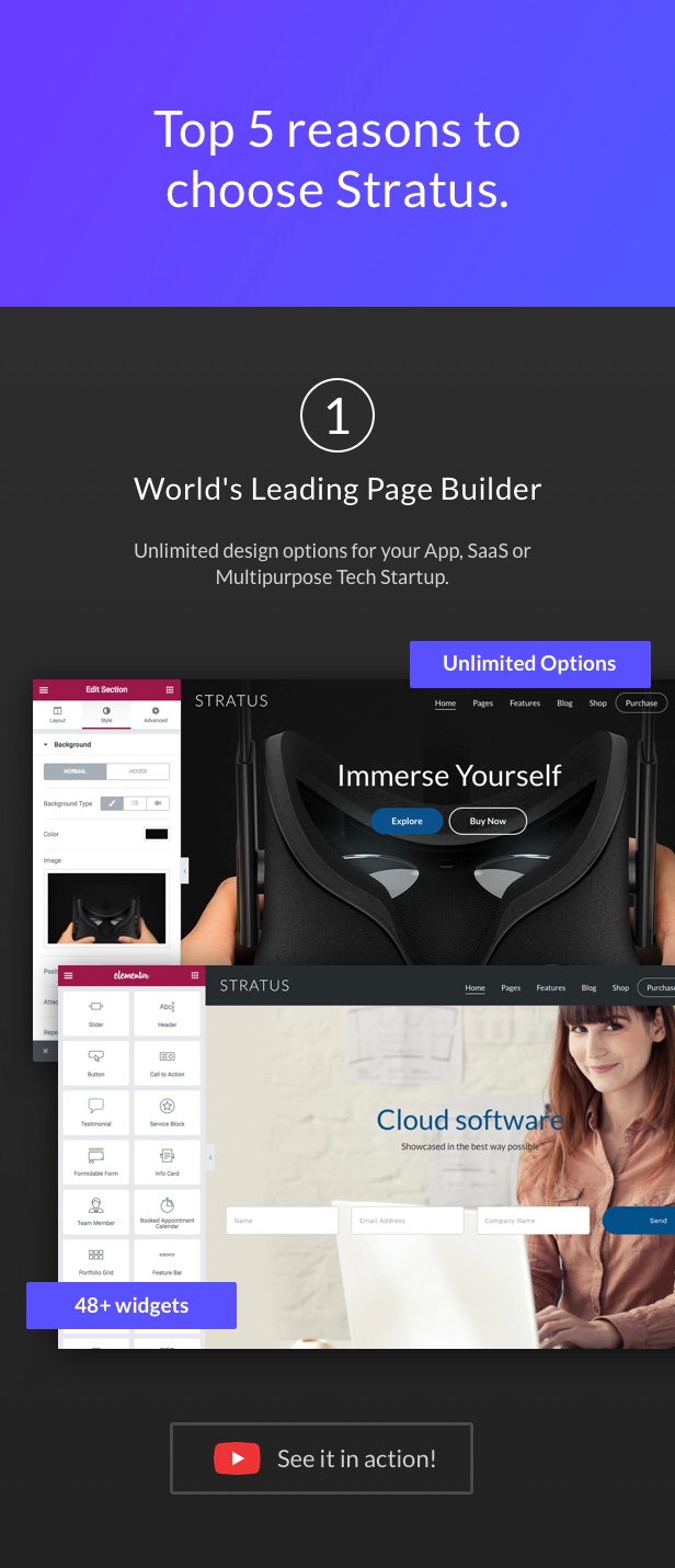 App, SaaS & Software Startup Tech Theme - Stratus - 4