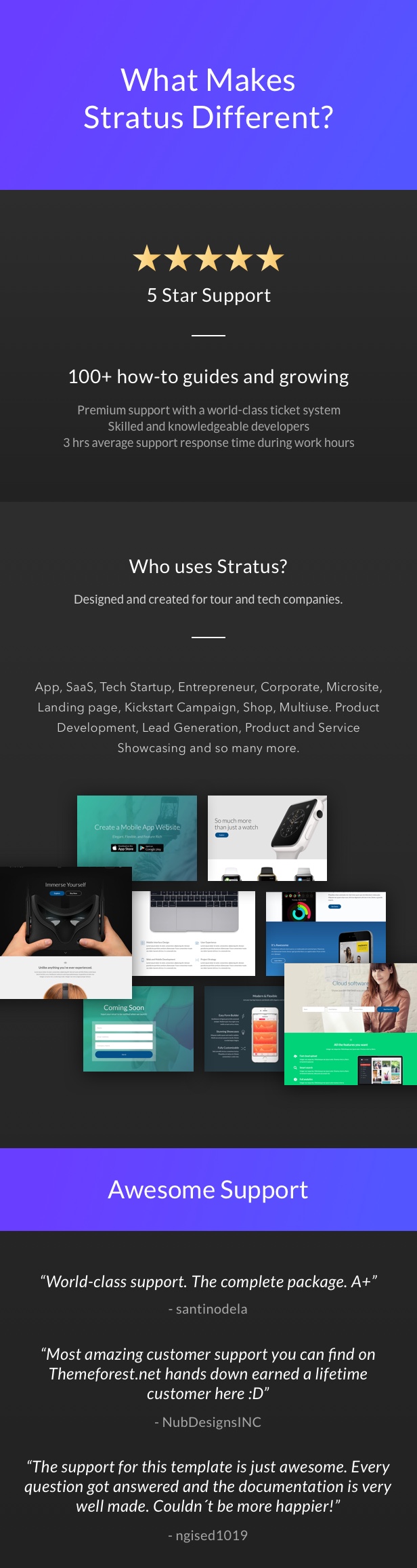 App, SaaS & Software Startup Tech Theme - Stratus - 9